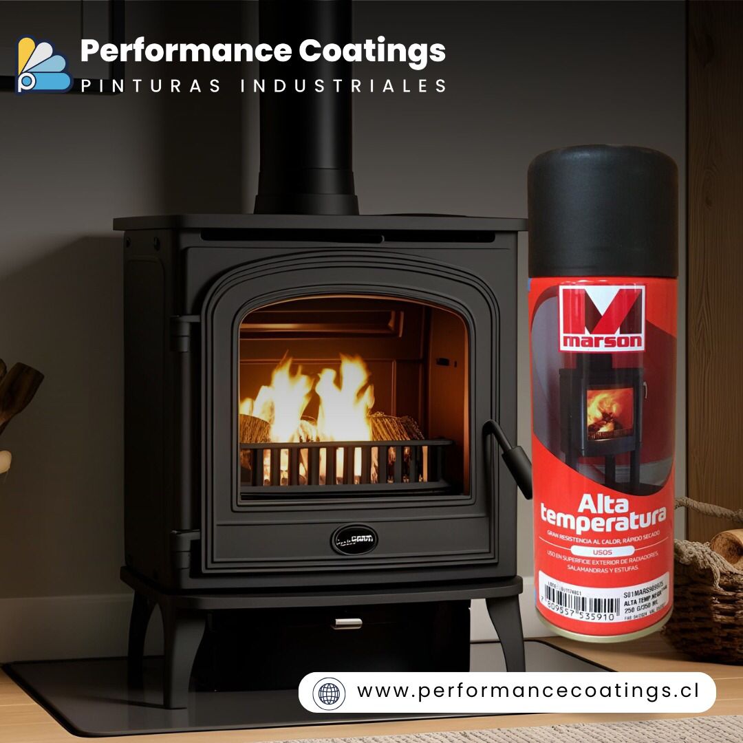 Spray Alta Temperatura Marson | Sherwin Williams – Pintura Aerosol para Superficies Calientes
