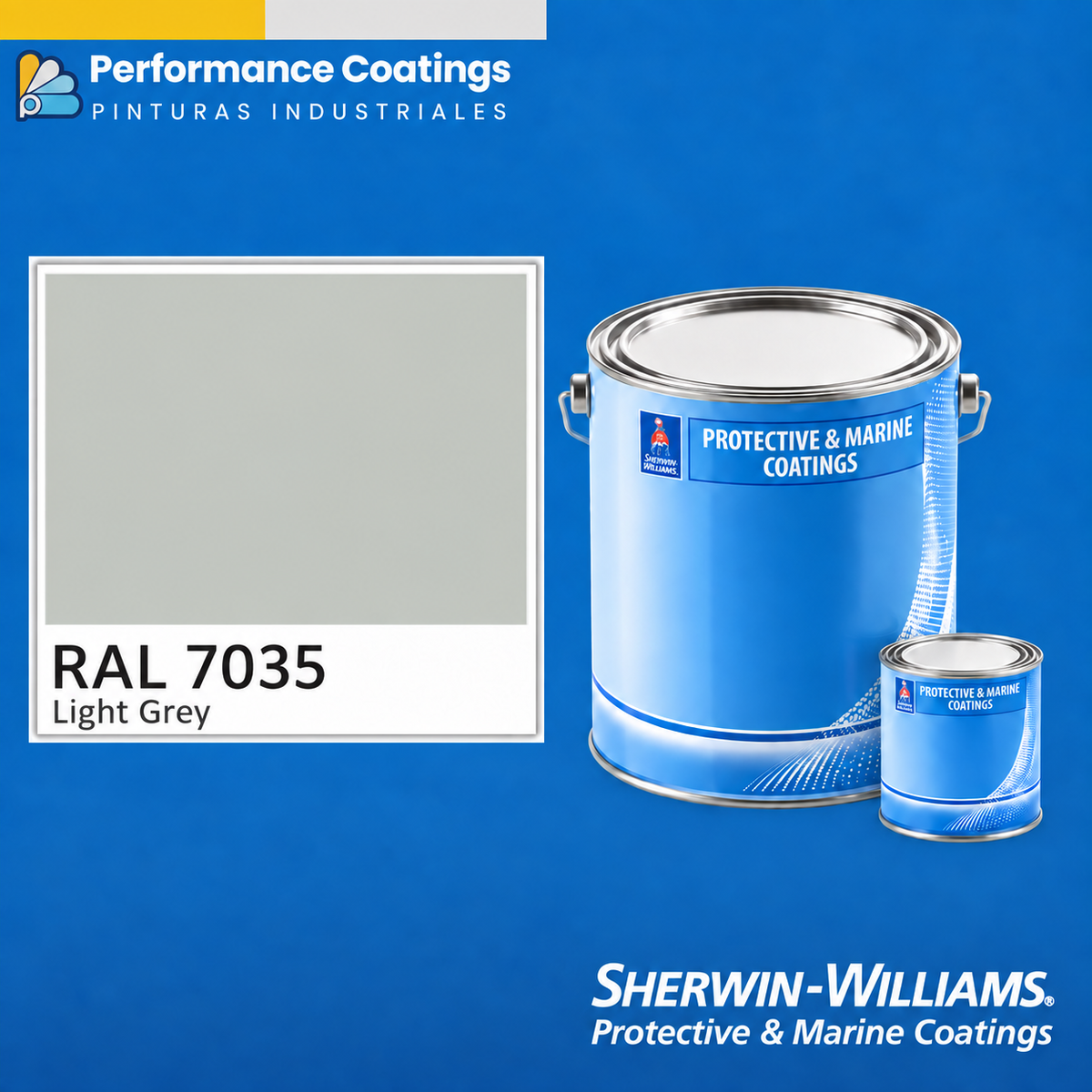 ACROLON® 7300 | Sherwin Williams – Poliuretano Acrílico Alifático Altos Sólidos Brillante (2K, kit incluye catalizador)