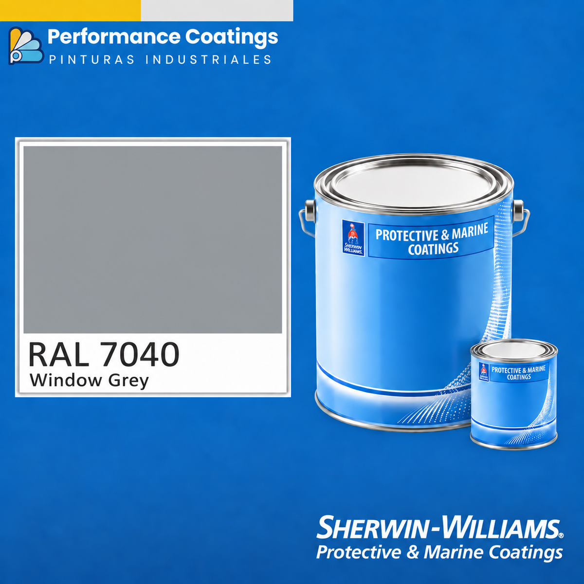 ACROLON® 7300 | Sherwin Williams – Poliuretano Acrílico Alifático Altos Sólidos Brillante (2K, kit incluye catalizador)
