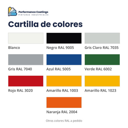 Cartilla de colores Macropoxy 331