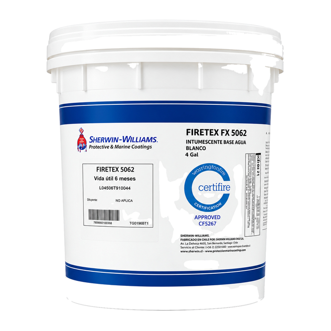 FIRETEX FX5062 · Pintura intumescente